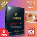 Unidus Long Love Korean Condom 6 pcs Climax Delay. 