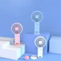 Stylish Appearance Quiet Operation Portable Fan Low-Noise Compact Design Handheld Fan Charging Lightweight Personal Fan Office Use. 