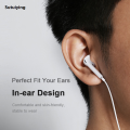 Sutuiying Original Type C Wired Earphones For Samsung Galaxy S25 S24 S23 S22 New S21 Ultra Plus 3.5mm In-ear Earbuds HD Microphone Headphones. 