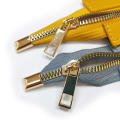 Bag PU Pull Chain  30cm Woven Foreskin Leather Accessories Metal Tooth Zipper Manual. 