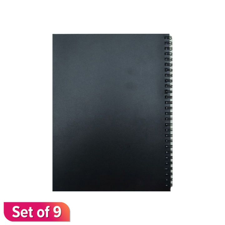 Paperline%20Black%20A5%20Note%20Book%2050%20Pages%20Set%20of%209%20-%20Image%203