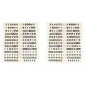 2X Guitar Fretboard Note Decals Fingerboard Frets Map Sticker Fit 6 Strings Acoustic Electric Guitar(Black). 