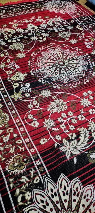 Premium%20Super%20Soft%20Carpet%20Dari/Rug%20(%207%20feet%20by%204.75%20feet%20)%20%5B%20Design/Pattern%20May%20Vary%20%5D%20-%20Image%202