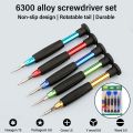 Practical Precision Mobile Phone Repair Tools Aluminum Alloy Hand Tool Phone Disassemble Tool Manual Screwdriver Set Phone/Laptop. 