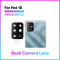 Back Camera Glass Lens Cover For Infinix hot 8 10 11 11S 10i 10t Play Lite  Rear main Camera Glass. 