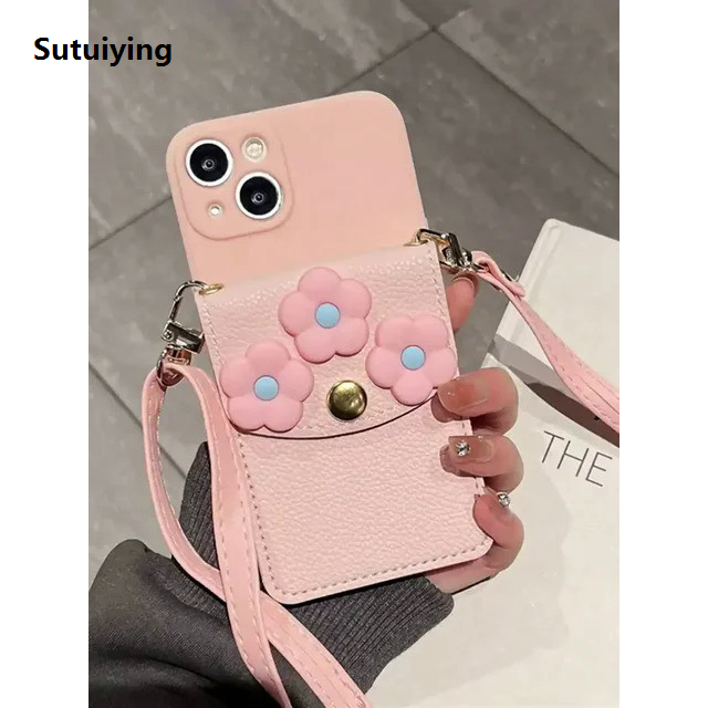 Sutuiying%203d%20Fancy%20Card%20Slot%20Soft%20Case%20for%20Iphone%2015%2014%2012%20Pro%20Max%202025%201311%20X%20Xr%207%208%20plus%20with%20Hanging%20Rope%20Silicone%20Cover%20-%20Image%205