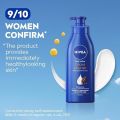 NIVEA Cocoa Nourish Body Lotion with Deep Moisture Serum| 48 H Moisturization - 400ml. 