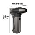 Mini Air Duster 52m/s 130000RPM Turbofan Adjust Speed Dust Removal Snow Whiz Led Turbo Blower Dust Blower Powerful High Power Jet Fan Car Cleaning. 