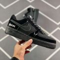 AF1 Black Venom Sneakers For Men. Shoes For Men. 