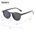 Sutuiying Vintage Fashion Round Sunglasses Women Men 2024 Brand Design Retro Rivet Yellow Blue Lens Square Sun Glasses Male Female Goggles. 