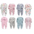 Baby Bodysuit Romper Newborn Cotton Pajama Long Sleeves Frogsuit Sleepwear Onesie Baby Girl Boy Clothes. 