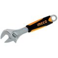 INGCO Adjustable Wrench: 12'' / 300MM CrV Slide wrench. 