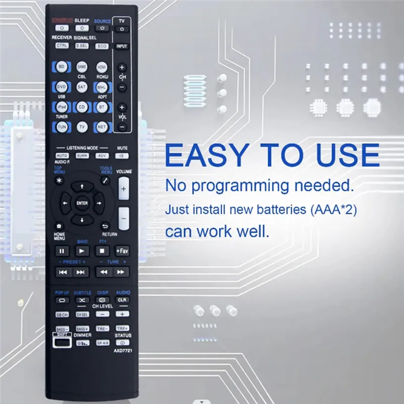 Pioneer Vsx Calvas Remote Control For Pioneer AXD7721 VSX-1024 VSX-1029... Vsx Pioneer