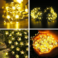 Solar Decorative Lights, Outdoor Waterproof 8 Modes, Cherry Blossom Lights, Christmas Garden Party Decoration. 