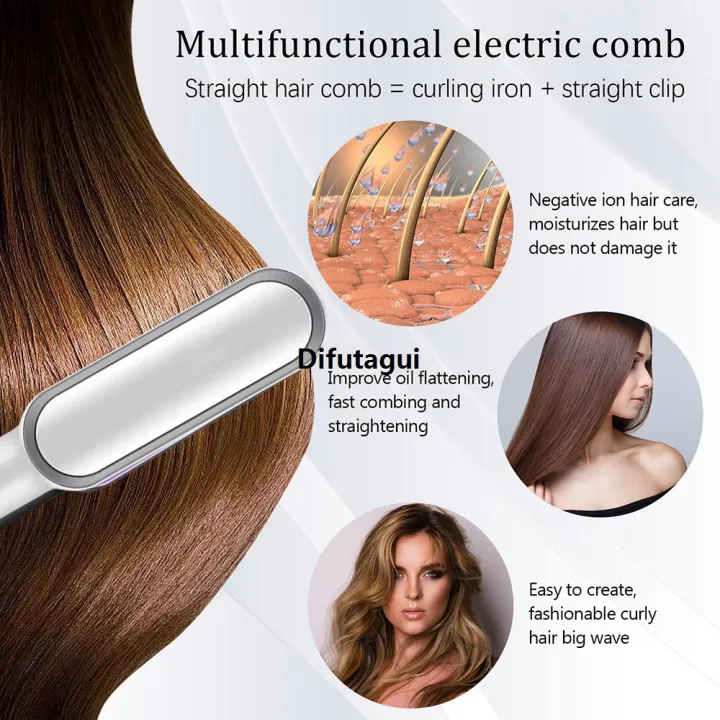 Difutagui%201PC%20Curly%20Hair%20Stick%20Straight%20Hair%20Comb%20Multifunctional%202%20In%201%20Sales%20promotion%20Comb%20Negative%20Ions%20Will%20Not%20Harm%20Hair%20Plywood%20White%201%20Piece%20-%20Image%202
