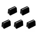 5pcs Universal Fader Knobs Fader Cap Straight Slide Potentiometer Cap. 
