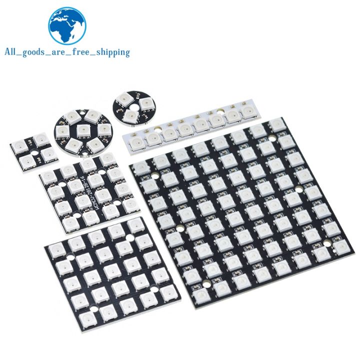 TZT%20WS2812%20WS2812B%20WS%202811%205050%20RGB%20LED%20Lamp%20Panel%20Module%205V%201Bit%204Bit%208Bit%2012Bit%2016Bit%2024Bit%20Rainbow%20LED%20Precise%20-%20Image%203