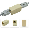Internet Cable Connector/ RJ-45 Coupler Connector. 