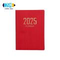 Cosme Ink-resistant Paper Planner 2025 Planner with Thick Paper Faux Leather Cover Smooth Writing No Ink Bleeding Ink-resistant for Thick. 
