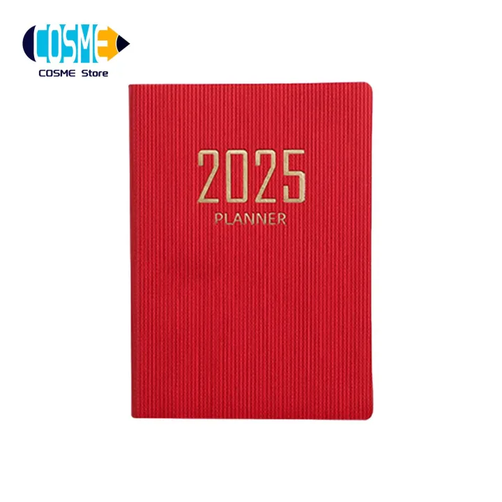 Cosme%20Ink-resistant%20Paper%20Planner%202025%20Planner%20with%20Thick%20Paper%20Faux%20Leather%20Cover%20Smooth%20Writing%20No%20Ink%20Bleeding%20Ink-resistant%20for%20Thick%20-%20Image%202