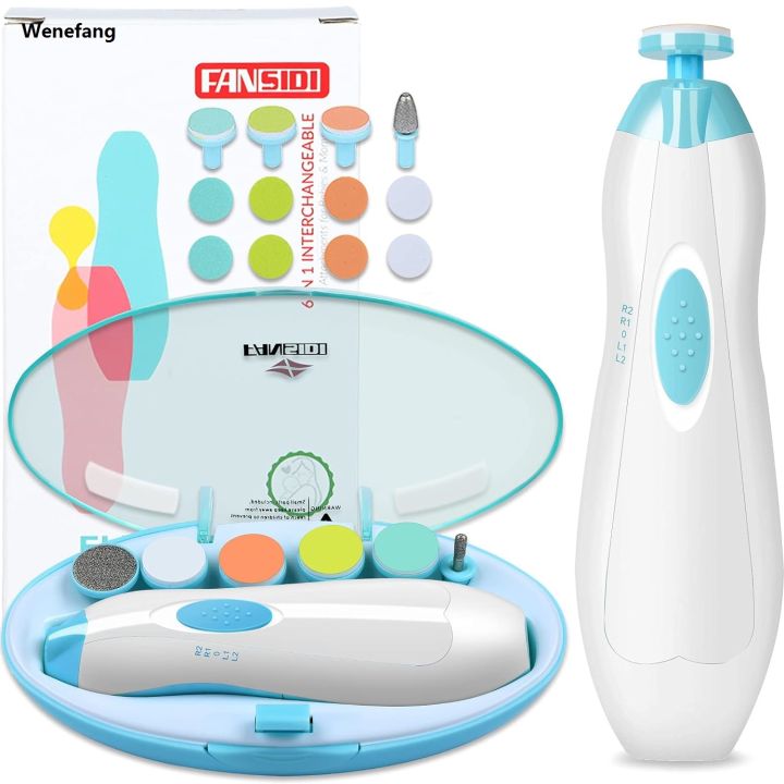 Wenefang%20Electric%20Baby%20Nail%20File%20Clippers%20Trimmer%20Luxury%20Toes%20Trim%20Nails%20Polish%20Care%20Toddler%20-%20Image%209