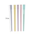 5 pairs Eco-Friendly Multicolor Sakura Chopsticks Non-Slip Reusable Sushi Sticks Fiberglass Japanese Chopsticks Noodle. 