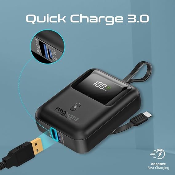 Promate%20POWERPOD-10,%20Power%20Bank%20with%20Built-In%20USB-C%20Cable,%2010000mAh%20Compact%20Fast%20Charging%20Power%20Bank,%2035W%20USB-C%20Power%20Delivery%20and%2018W%20USB-A%20Qualcomm%20QC%203.0%20Port%20-%20Image%206