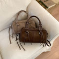 Women’s PU Leather Handbag 6625 | Designer Handheld & Crossbody Bag | Stylish Leather Strap Detail Design bag for women. 
