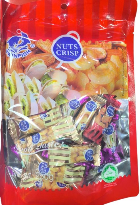 Nuts Crisp Chocolate 250 Gm
