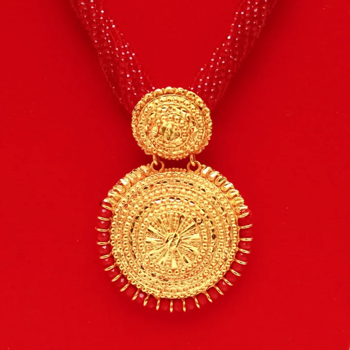 Gold%20Plated%20Hydro%20Pendant%20Set%20For%20Women%20By%20Nari%20Collection%20-%20Image%203