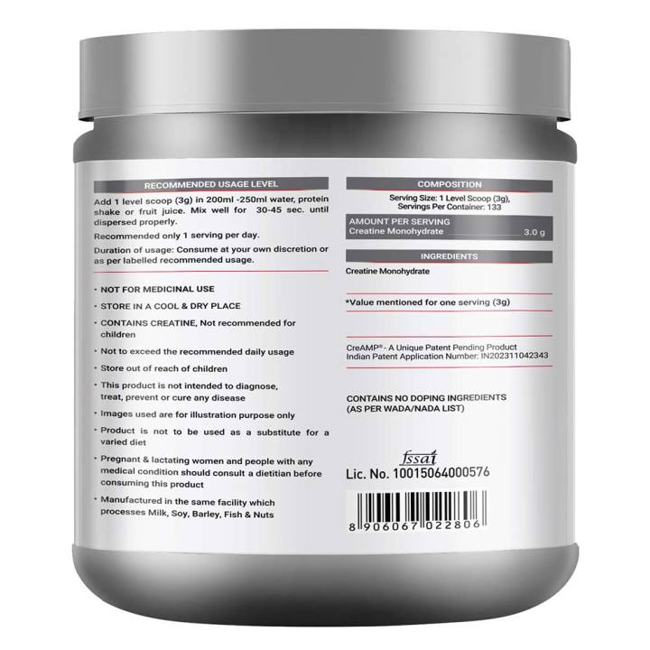 MuscleBlaze%20Creatine%20Monohydrate%20400g%20133%20Servings%20with%20CREAMP%20Micronized%20Powder%20for%20Muscle%20Building%20-%20Image%204