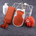 1 Set Three Piece Bath Towel Set Shower Sponge Kit Exfoliating Back Scrubber Bath Sponges for Shower Bath Scrubber Loofah Sponge Sponges for Bathing Bath Kit Clean Cloud Velvet Sp. 