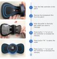 Electric EMS Neck Massager Cervical Massage Patch Shoulder Leg Arm Abdominal Pulse Muscle Stimulator Portable Pain Relief. 