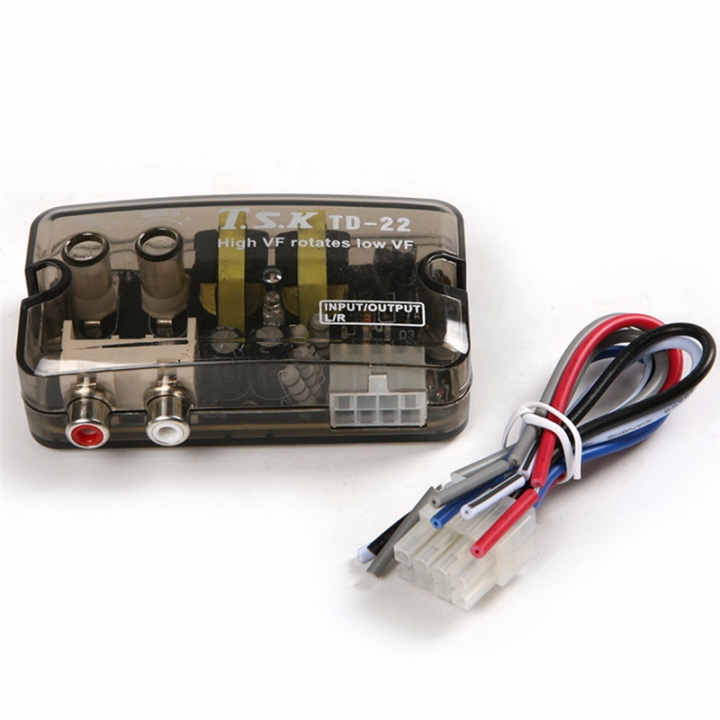 12V%20Auto%20Car%20Audio%20Converter%20Speaker%20Level%20Converter%20Adapter%20Stereo%20High%20to%20Low%20Converter%20Adjustable%20Frequency%20Cable%20-%20Image%202