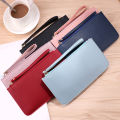 2022 New Brand Leather Wallets Women Long Zipper Coin Purses Design Clutch Wallet Female Money Credit Card Holdere. 