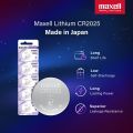 Maxell CR2025 3V Lithium Cell Battery DL2025 ECR2025. 