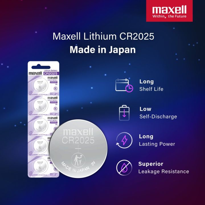 Maxell%20CR2025%203V%20Lithium%20Cell%20Battery%20DL2025%20ECR2025%20-%20Image%203