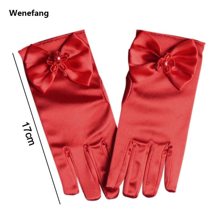 Wenefang%201Pair%20Girl%20Etiquette%20Performance%20Glove%20Satin%20Pearl%20Flower%20Lace%20Bow%20Short%20Children%20Princess%20Wedding%20Dress%20Dance%20Mitten%20-%20Image%205
