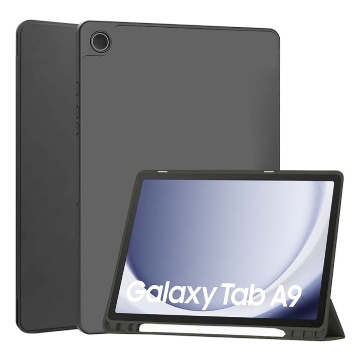 Trifold%20Case%20for%20Samsung%20Galaxy%20Tab%20A9%208.7%20inch%20-%20HDD%20Smart%20Stand%20Flip%20Tablet%20Cover%20with%20Pen%20Holder%20-%20Image%204