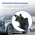 NAMUNY 2X New Windshield Washer Sprayer Nozzle Windscreen Nozzle Jet 61667161469 for X5 E70 2006 - 2010. 