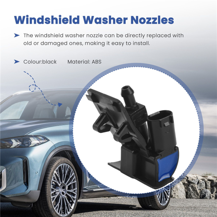 NAMUNY%202X%20New%20Windshield%20Washer%20Sprayer%20Nozzle%20Windscreen%20Nozzle%20Jet%2061667161469%20for%20X5%20E70%202006%20-%202010%20-%20Image%203