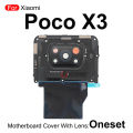 NEW Cover Heat Sticker And Camera Lens Frame Replacement Part For Xiaomi POCO X3 /X3 Pro. 