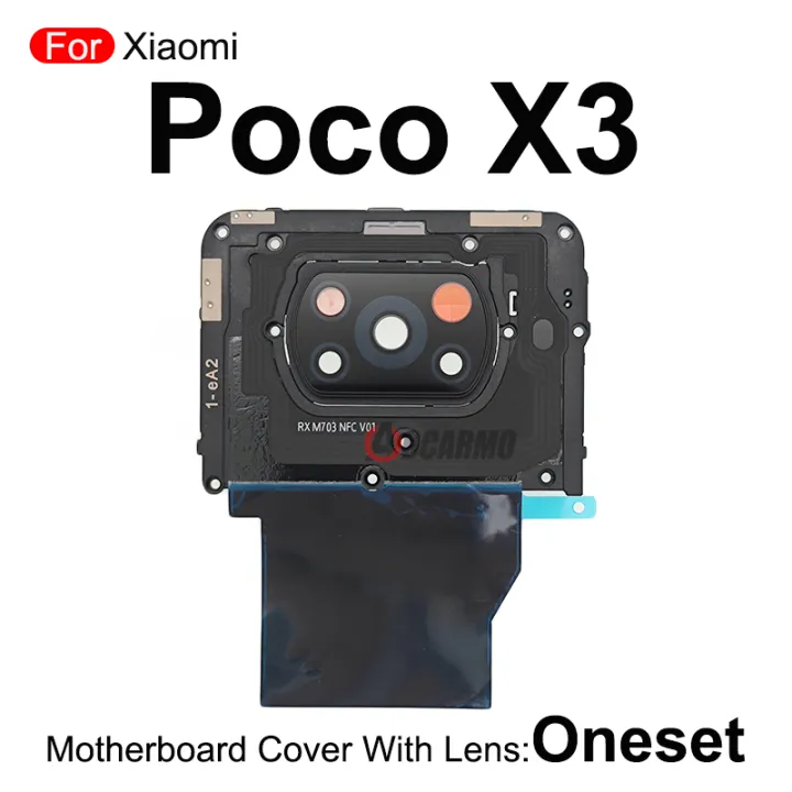 NEW%20Cover%20Heat%20Sticker%20And%20Camera%20Lens%20Frame%20Replacement%20Part%20For%20Xiaomi%20POCO%20X3%20/X3%20Pro%20-%20Image%206