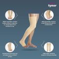 Tynor Compression Stocking Mid - Thigh Classic. 