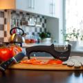 Kitchen Knife Sharpening Tool Helps Repair, Restore And Polish Blades. 