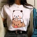 Ashunqiwen Hot Selling New Creative Design Bubu Dudu T Shirt Women Comic Designer Anime Top Girl Cute Casual Round Neck Short Sleeved Clothing. 
