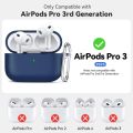 Silicone Cover Case Protective For Earpods Pro 3 Silicone Case. 