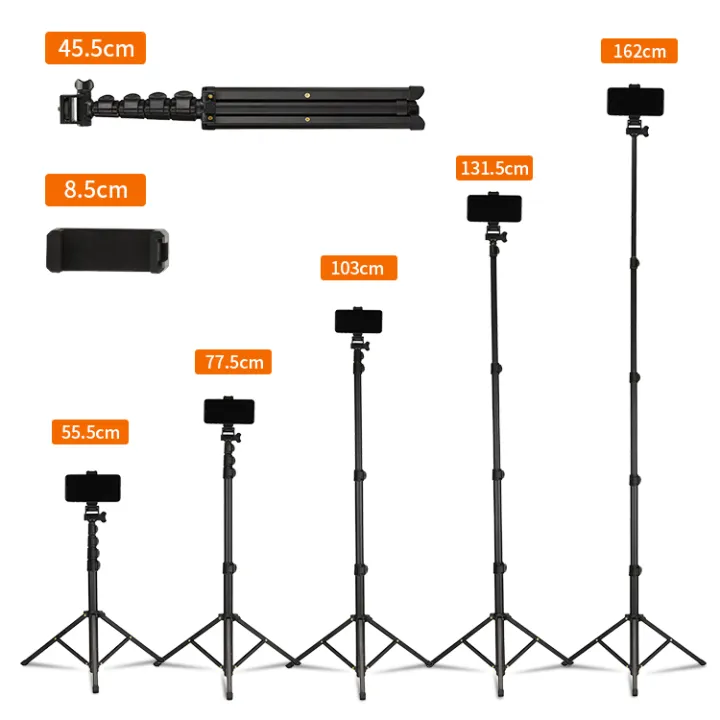 JMARY%20MT-39%20153cm%20Selfie%20Stick%20Tripod%20%7C%20Heavy%20Duty%20Aluminum%20Phone%20&%20Camera%20Stand%20%7C%20Extendable%20with%20Bluetooth%20Remote%20&%20Phone%20Clip%20-%20Image%207