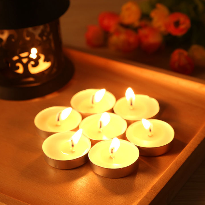 50Pcs/Set%20Tealight%20Candles,%20Lightweight%20For%20Diwali,%20Christmas,%20And%20Any%20Decorations%20-%20Image%203