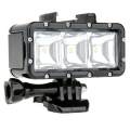 Waterproof Dimmable LED Video POV Flash Fill Night Light for GoPro Xiaoyi. 